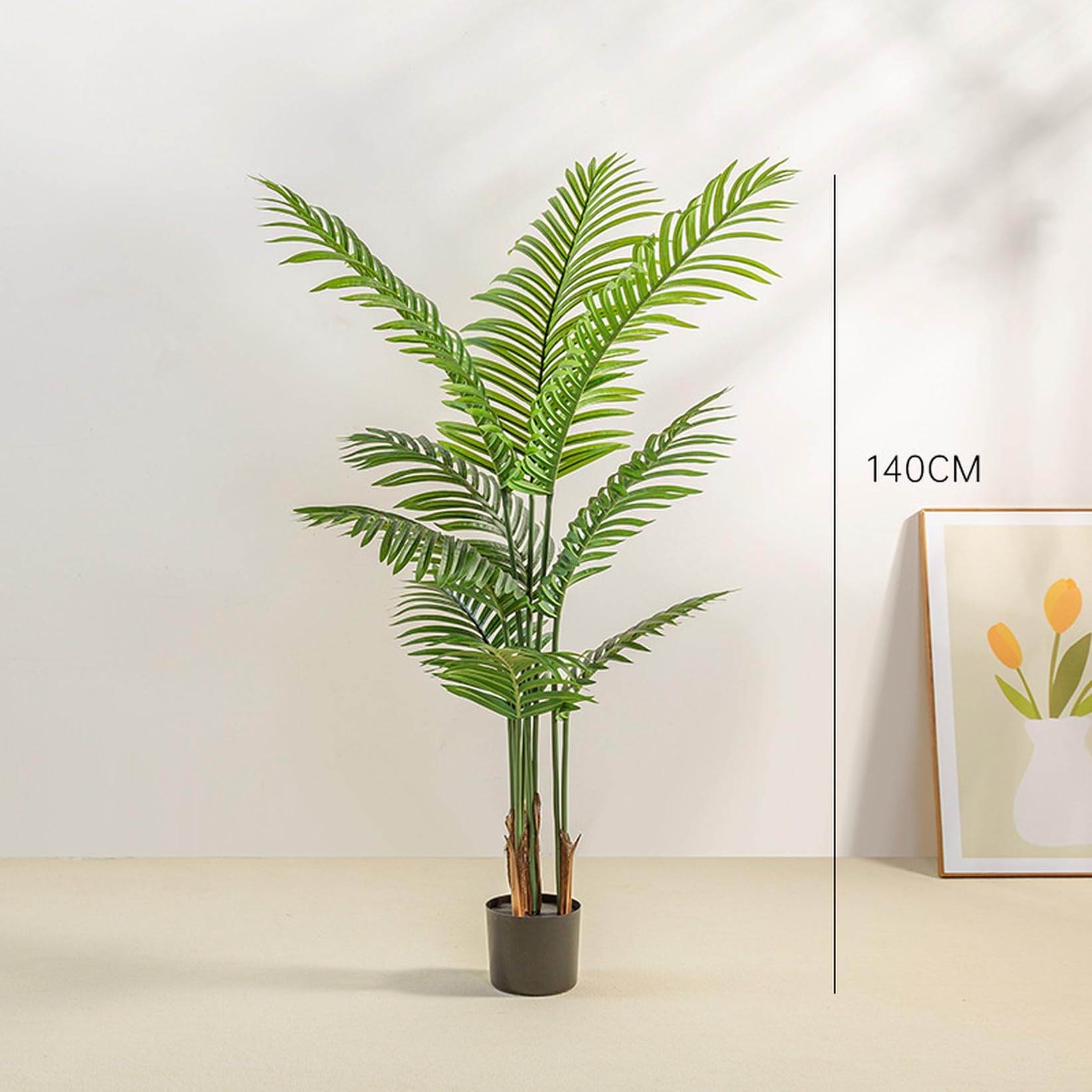 Amazon｜[LJKI] アレカヤシ フェイクグリーン 大型 熱帯観葉樹 観葉 
