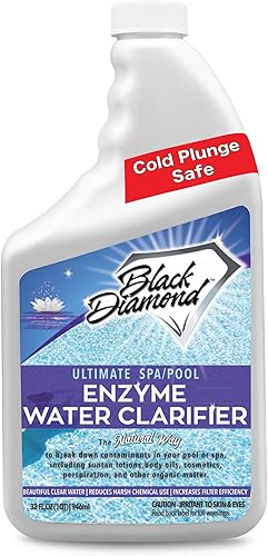 Clarificador de agua para bañera de hidromasaje con enzimas naturales tratamiento de agua ecológico para jacuzzis regulares e inflables, piscinas,