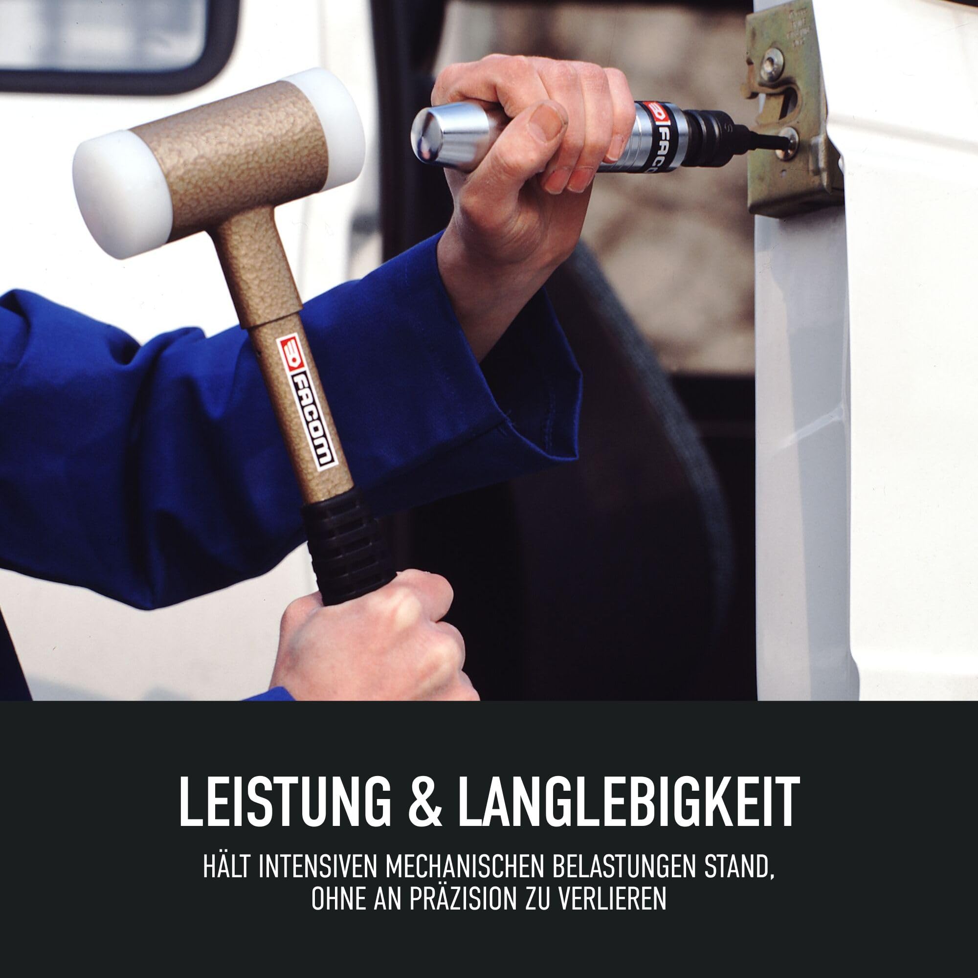 FACOM - Satz mit 21 Schlagschrauber Antrieb 1/2" mit Torx-, Pozidriv-, Phillips-Bits, Spalt- und Sechskanteinsätzen - NS.265M - Handwerkzeuge