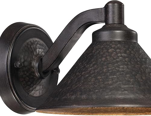 Miniatura 2 de Minka Lavery Lámpara de pared al aire libre 8101-A138-L Kirkham Aluminio Dark Sky Exterior LED Wall Lantern, bronce