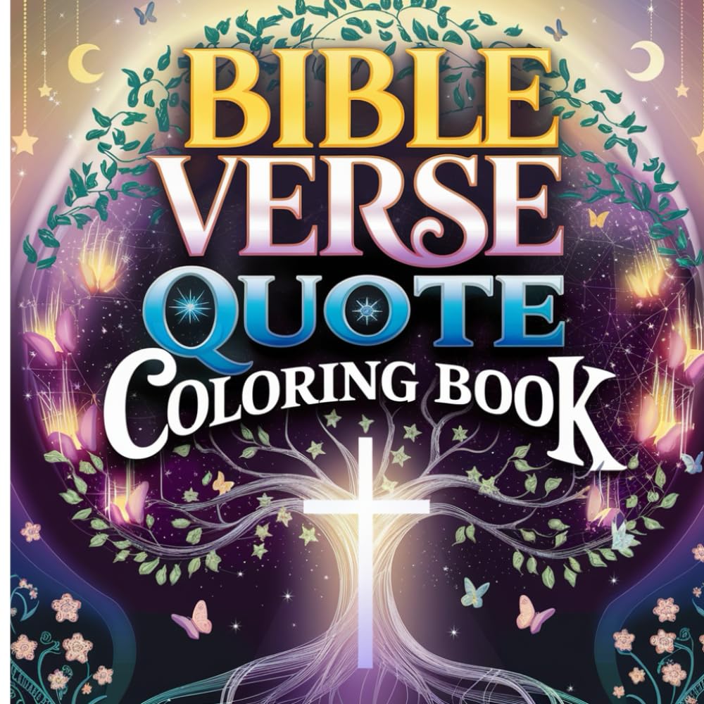Bible Quote Coloring Book: 55 Simple Bible Quotes To Color | Bold Scripture Pages For Kids And Adults (Bold & Easy Christian Coloring)