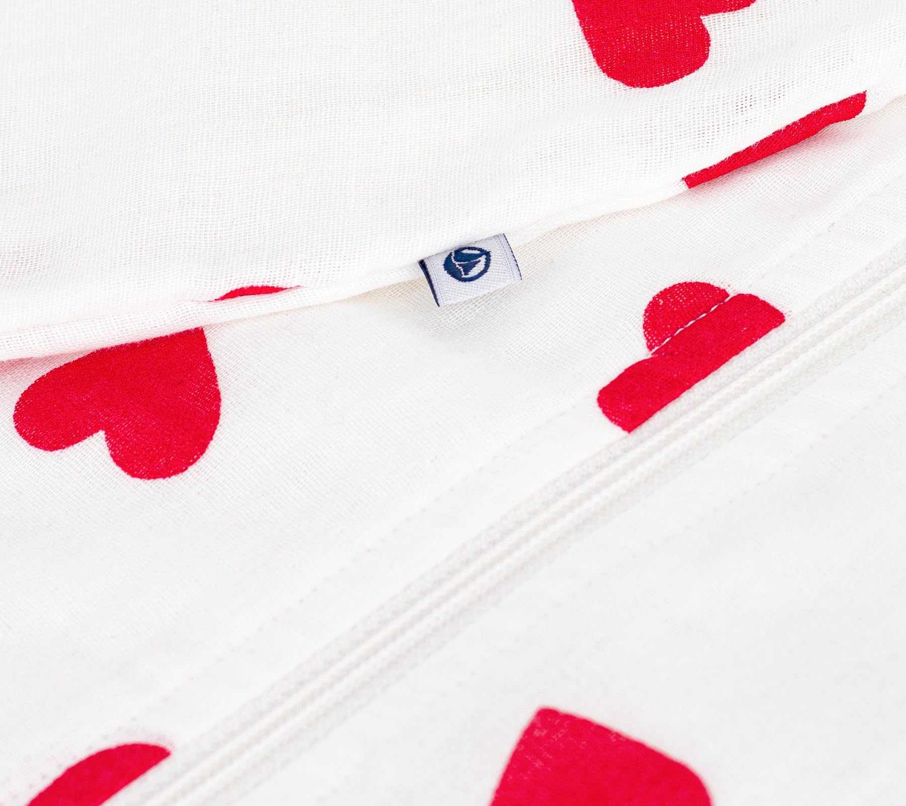 Petit Bateau Gigoteuse bébé en Coton à cœurs TOG 1