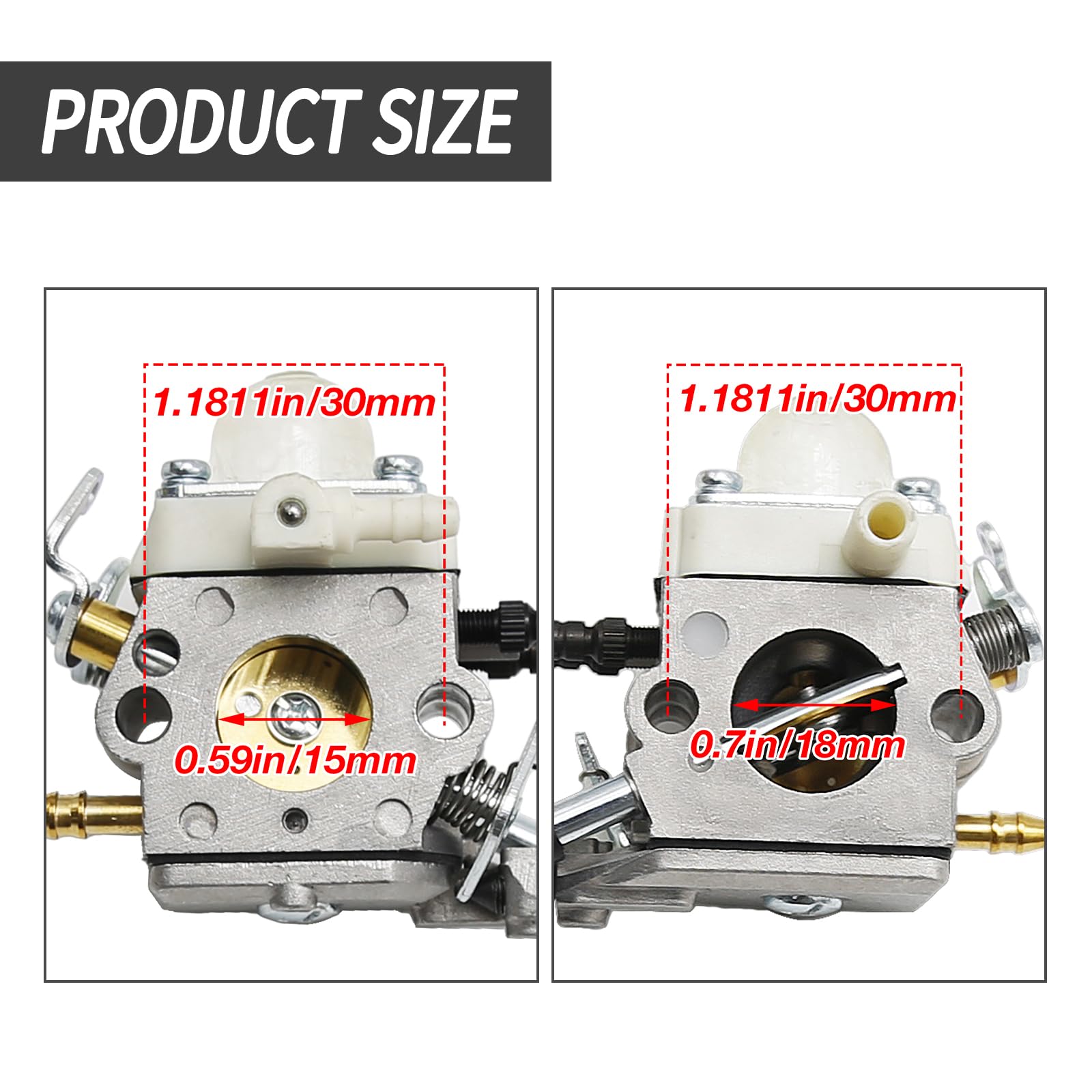 JUUDDENPARTS 4241 120 0606 Carburettor Carb Air Filter Fuel Filter Kit - Image 4