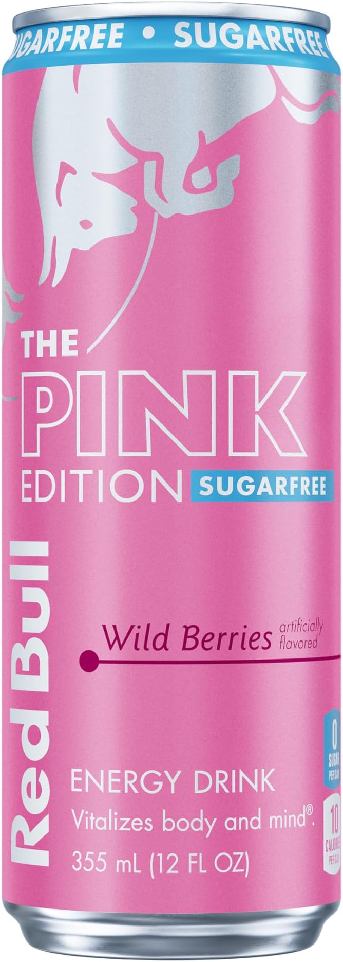 Sugar Free Pink Edition, Wild Berries, 12 fl oz