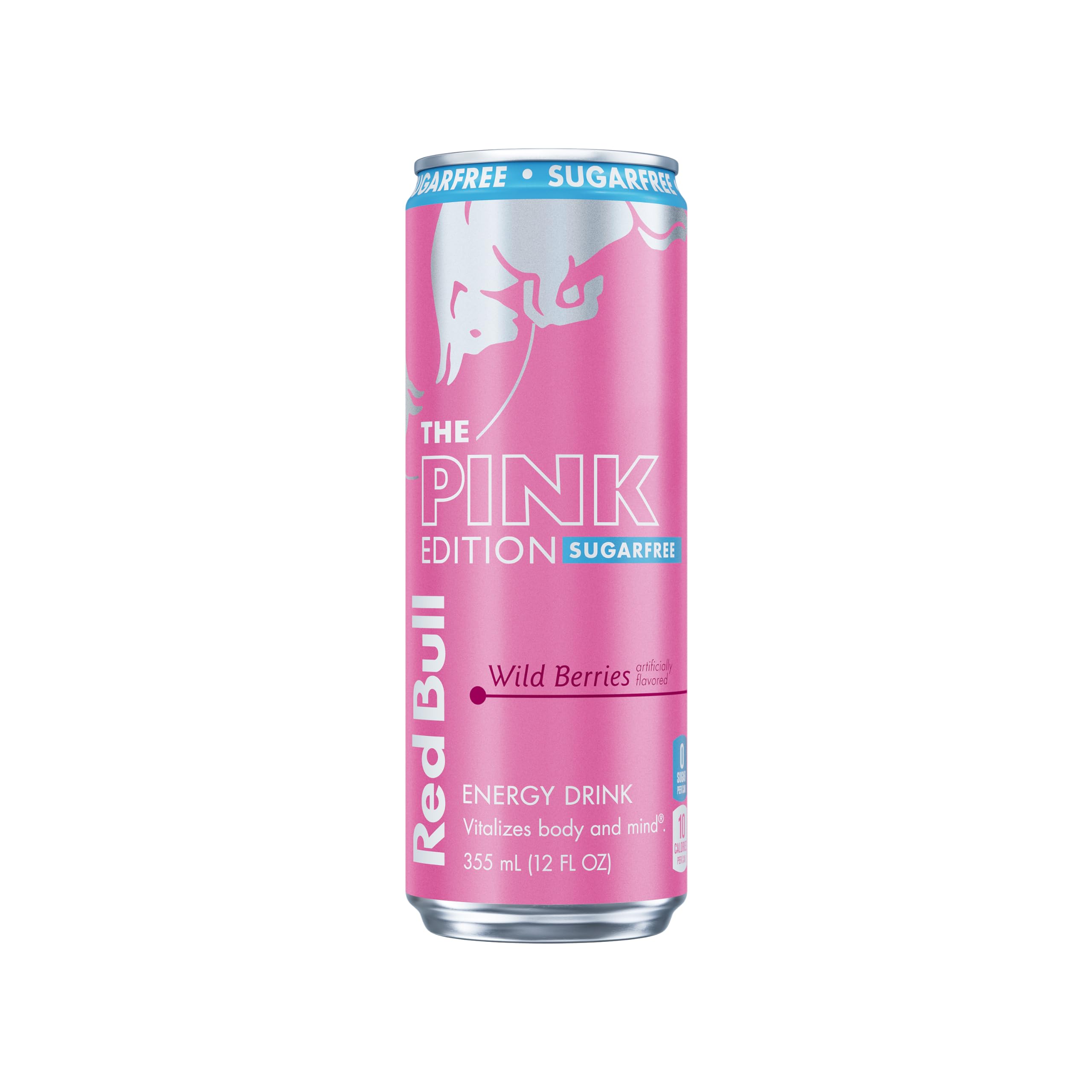 Red Bull Sugar Free Pink Edition, Wild Berries, 12 fl oz