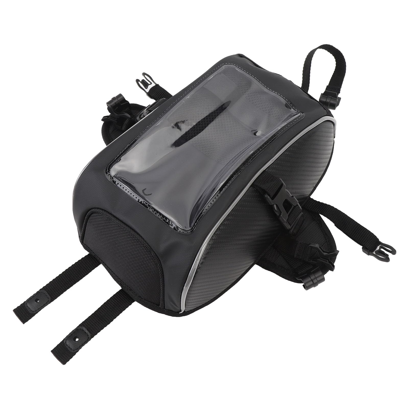 Eujgoov Motorcycle Tank Bag 1680D Fabric Phone Holder Tank Bag 3L Storage
