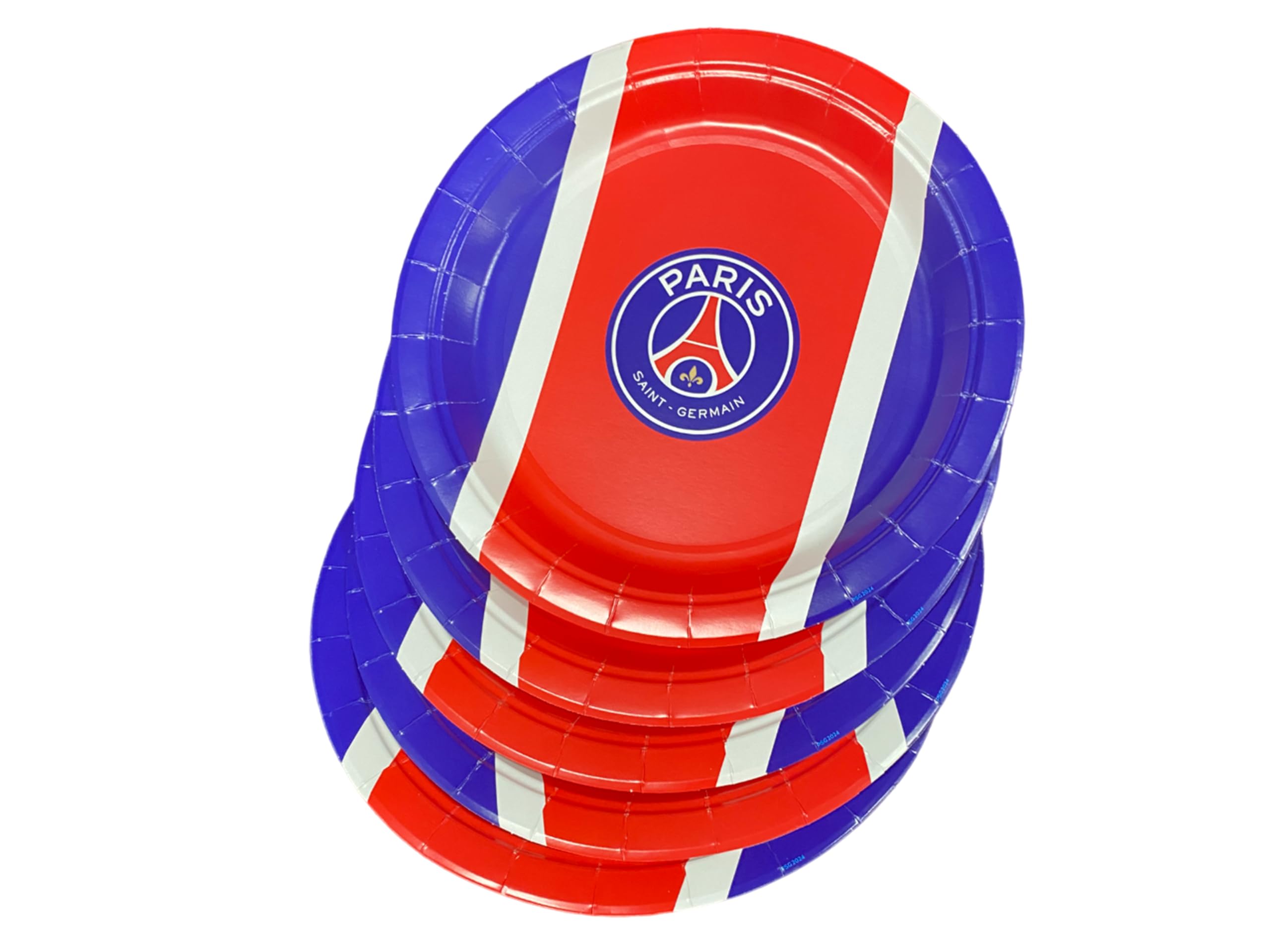 Paris Saint Germain Kit Festa PSG 39 pezzi piatti bicchieri tovaglioli tovaglia