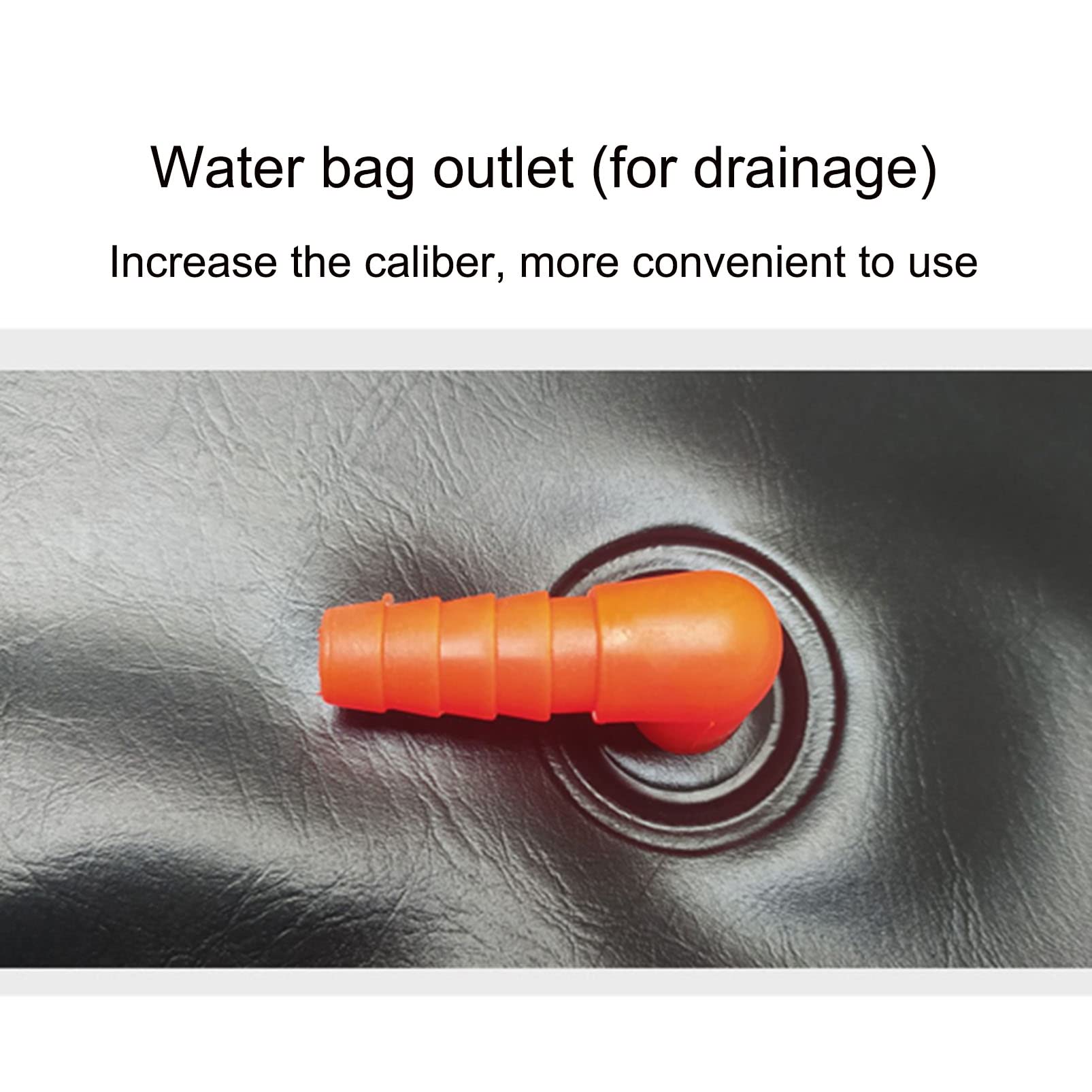 Bolsa de ducha solar portátil para camping con manguera y cabezal de ducha, ideal para uso en jardín al aire libre, agua caliente, calefacción solar, fácil de transportar