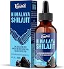 Shilajit Pure Himalaya Drops Gold Grade 100% High Dose Shilajit Original from the Himalayas Quick Absorption More Comfortable than Resin & Capsules Vegan No Additives 60 ml (Pack of 1)