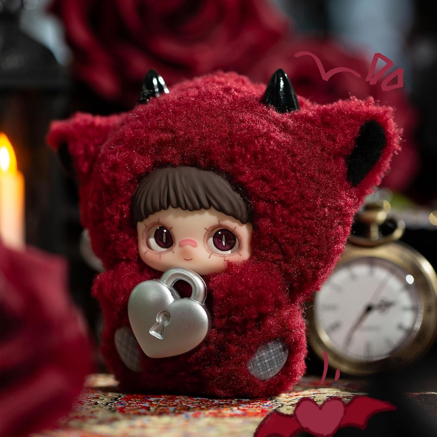 MINISO May Mei Love has no end Series Blind Box Figure Random 1PC Collectible Art Toy Surprise Gift for Aduts Desktop Decoration Cute Ornament Birthday Present