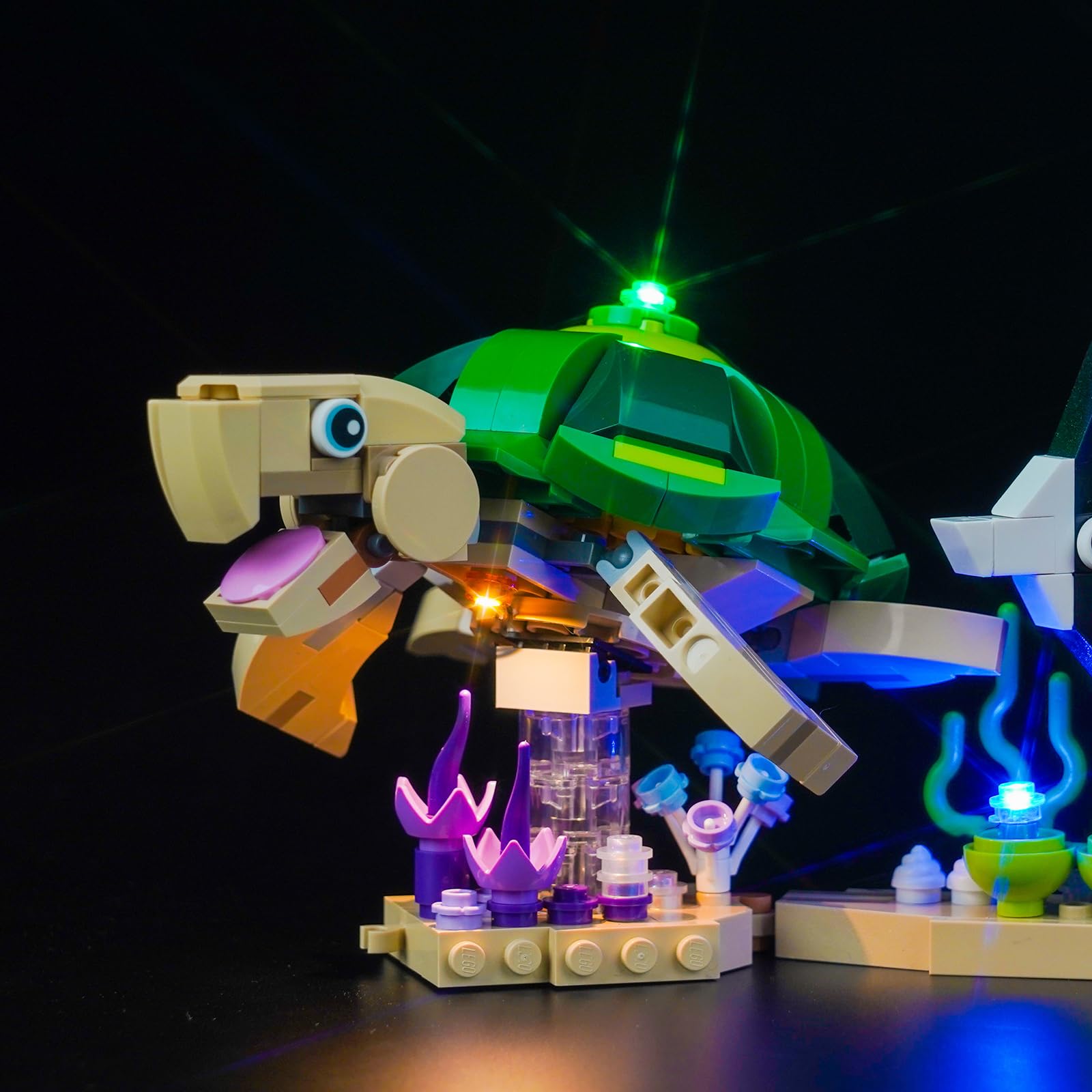 Led Light Set for Lego 31158 Sea Animals (No Model), Decoration Lighting Set for Lego Sea Animals Creative Toys - Image 4