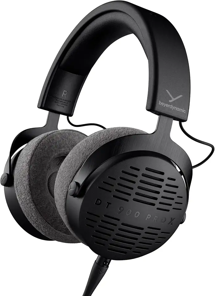 Fones de ouvido de estúdio abertos Beyerdynamic DT 900 PRO X com driver Stellar.45 para mixagem e masterização