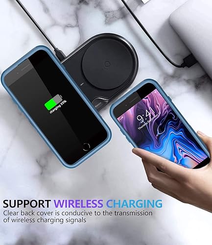 Miniatura 7 de Diverbox Funda para iPhone 8 Plus, iPhone 7 Plus a prueba de golpes a prueba de caídas a prueba de polvo, funda de protección resistente para Apple