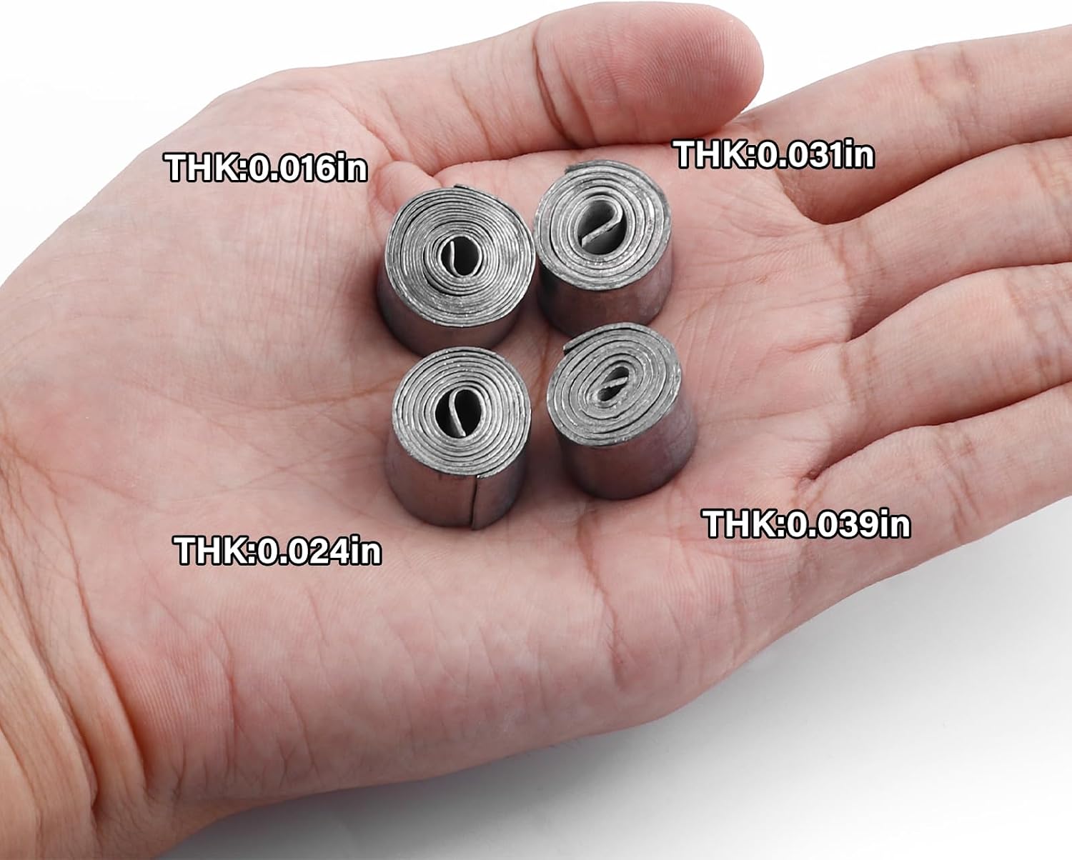 Dr.Fish 10 Pack Fishing Lead Roll, 1oz Per Roll, Fishing Weights Sinkers Soft Lead Sheet Strips Crafting Weight