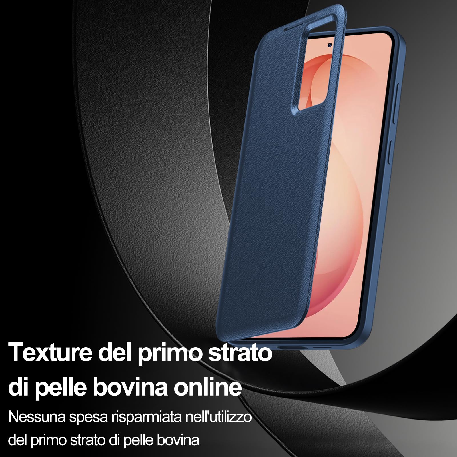 Cover per Samsung Galaxy S26 Ultra Custodia Portafoglio Pelle PU Wallet e Porta Carte Case Flip Libro Con Finestra di Visione Notifiche Cover Antiurto Custodia per Samsung S26 Ultra 5G Case