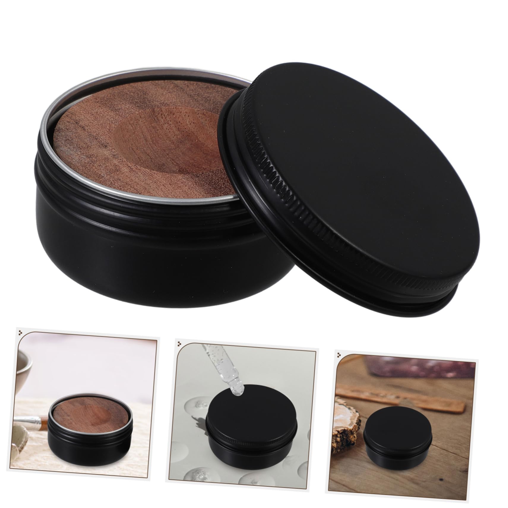 Baluue 5sätze Aromadiffuser Aus Holz Für Schlafzimmer Und Büro Essenzielle Öle Diffusor Mit Led-licht Raumluftbefeuchter Für Meditation Und Yoga Hochwertige Verarbeitung Für