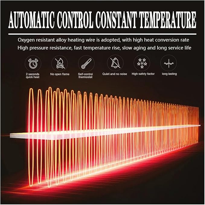 Calefactor Eléctrico Portátil Cerámico PTC 12V para Auto miniatura 6