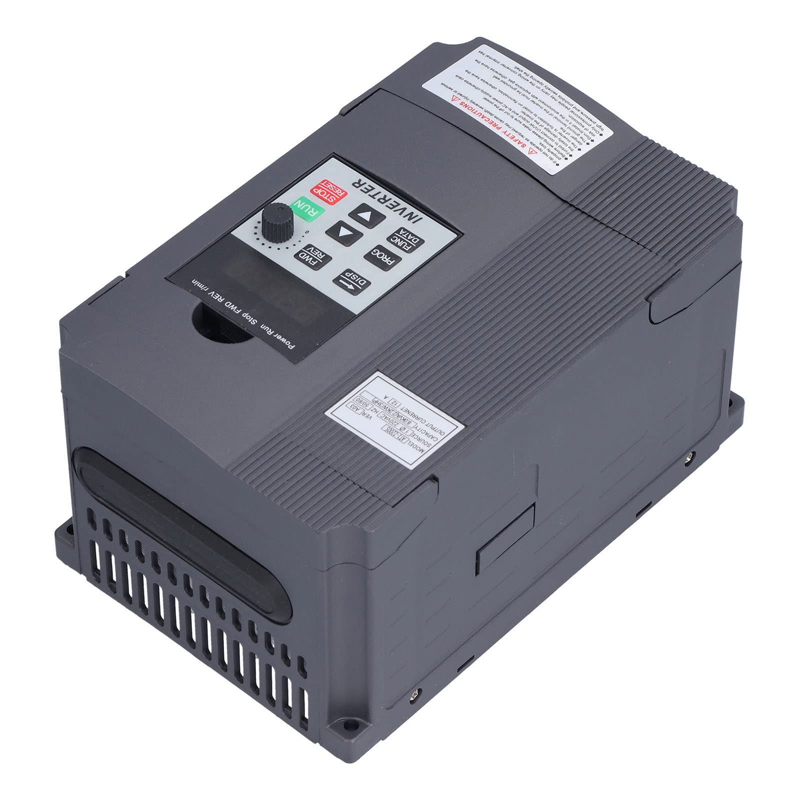 Frequenzumrichter VFD 2.2KW 220V Einphasen Universal Frequenzumwandler zur Steuerung der Motordrehzahl