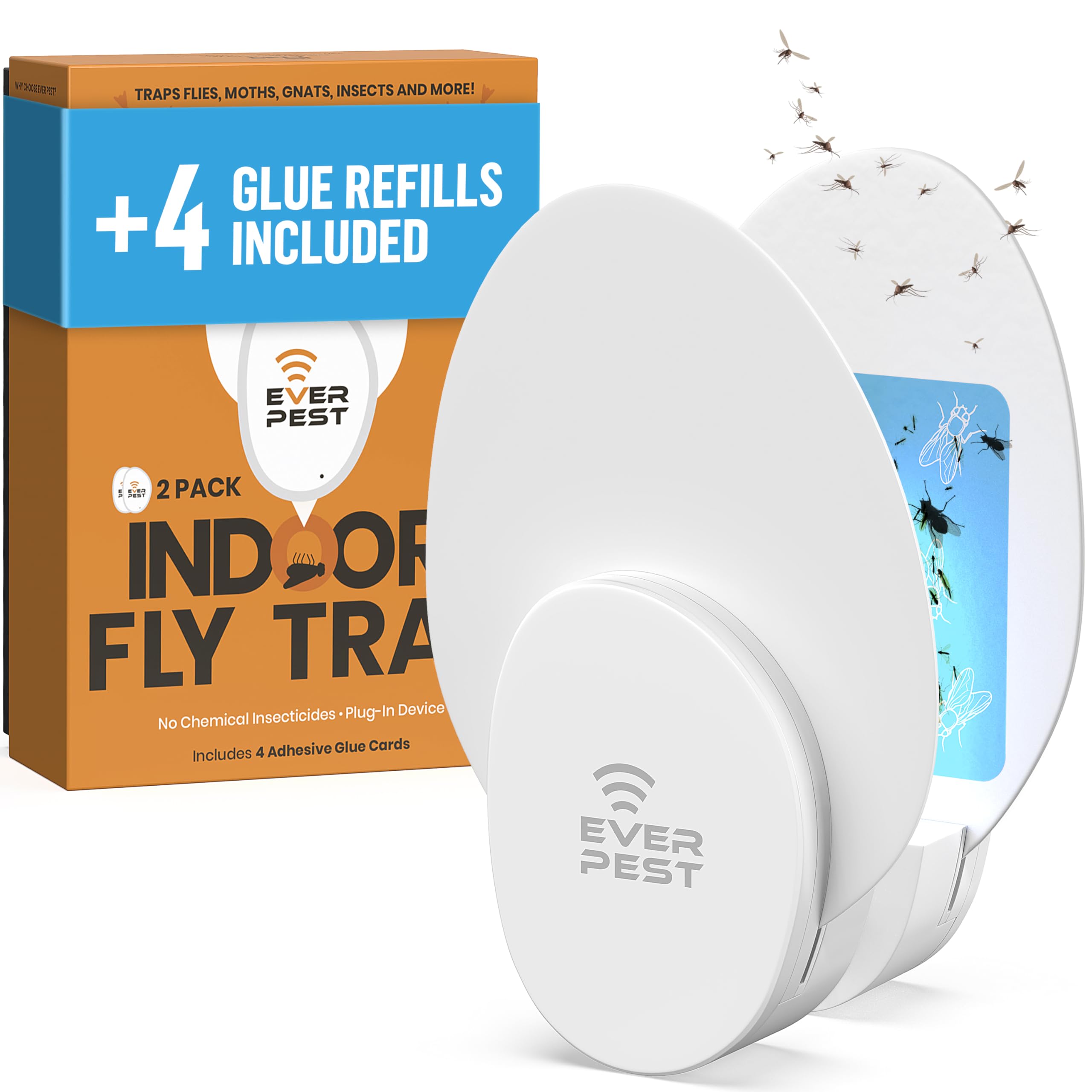 Ever Pest Indoor Electric Fly Trap 2-Pack
