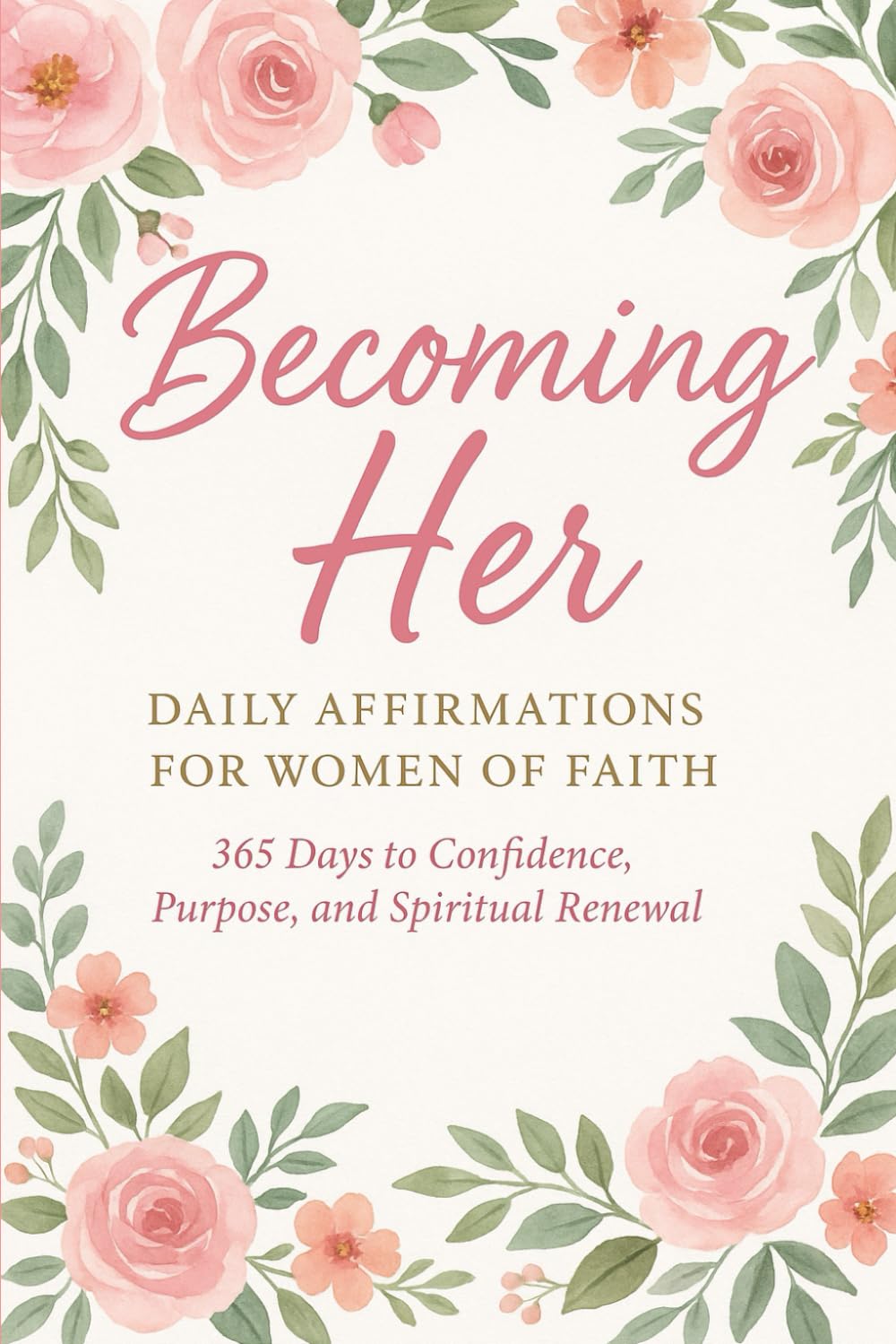 Becoming Her: Daily Affirmations for Women of Faith A 365-Day Journey to Confidence, Purpose, and Spiritual Renewal (Becoming Her Series)