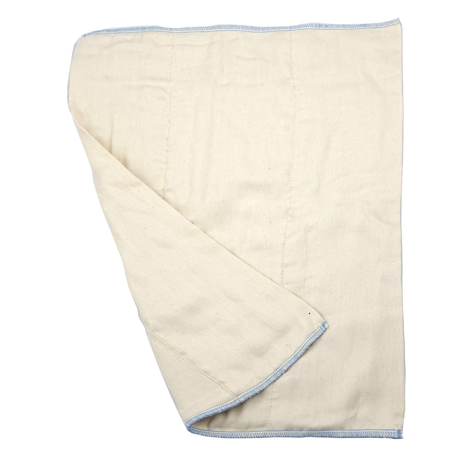 avo + cado Cotone biologico Prefolds, taglia 3 – 10 pezzi, adatto in taglia unica e XL, per pannolini di stoffa, 100% cotone Öko-Tex non sbiancato