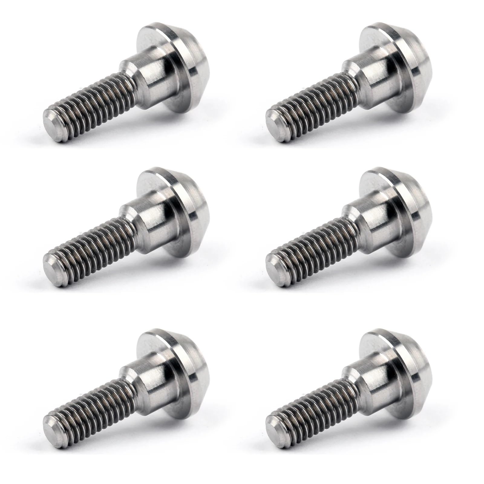 Arretratore Pistoncini Bulloni per rotore Freno a Disco M6 x 20 mm in Titanio/Ti Adatti per Suzuki GSXR Adatti per Viti Disco Freno Yamaha R1 R6 YZF(12PC)