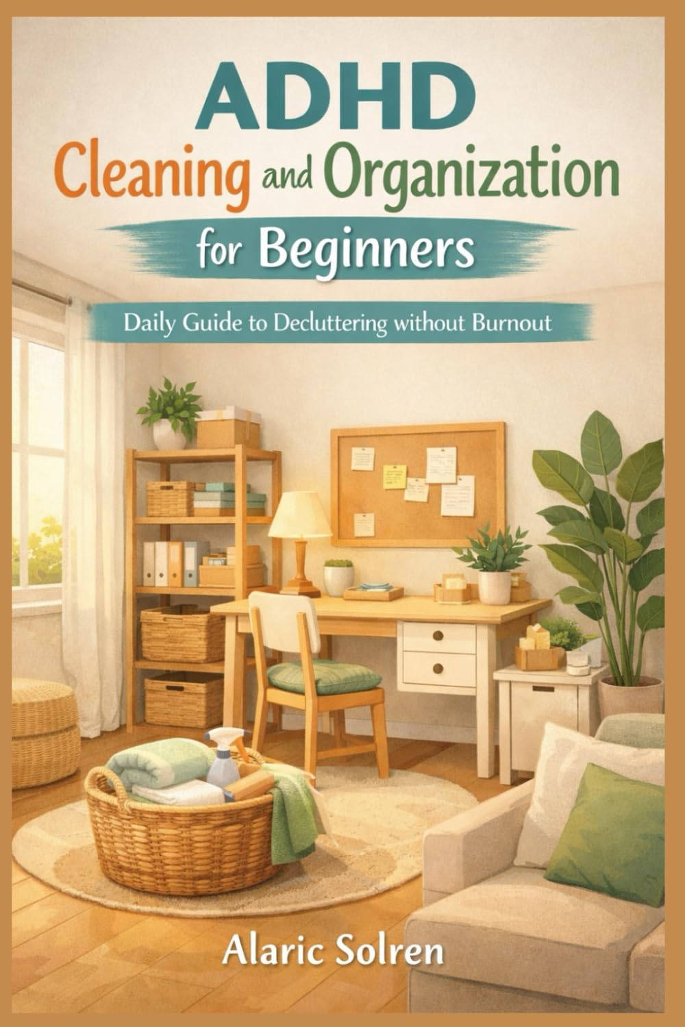 ADHD Cleaning and Organization for Beginners: Daily Guide to Decluttering without Burnout