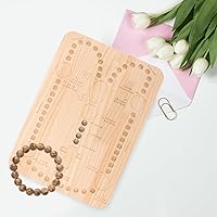 Vista 4 de EXCEART Tablero de cuentas ergonómico Herramientas de cuentas para hacer joyas DIY Tableros de cuentas para rosario