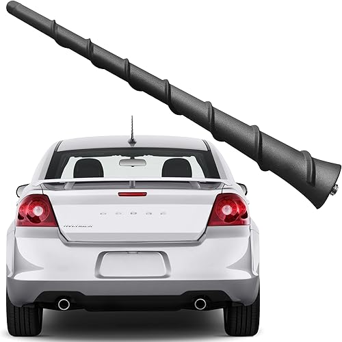 Dodge Avenger - Antena de goma flexible de 8 pulgadas, número de pieza 68297936AA