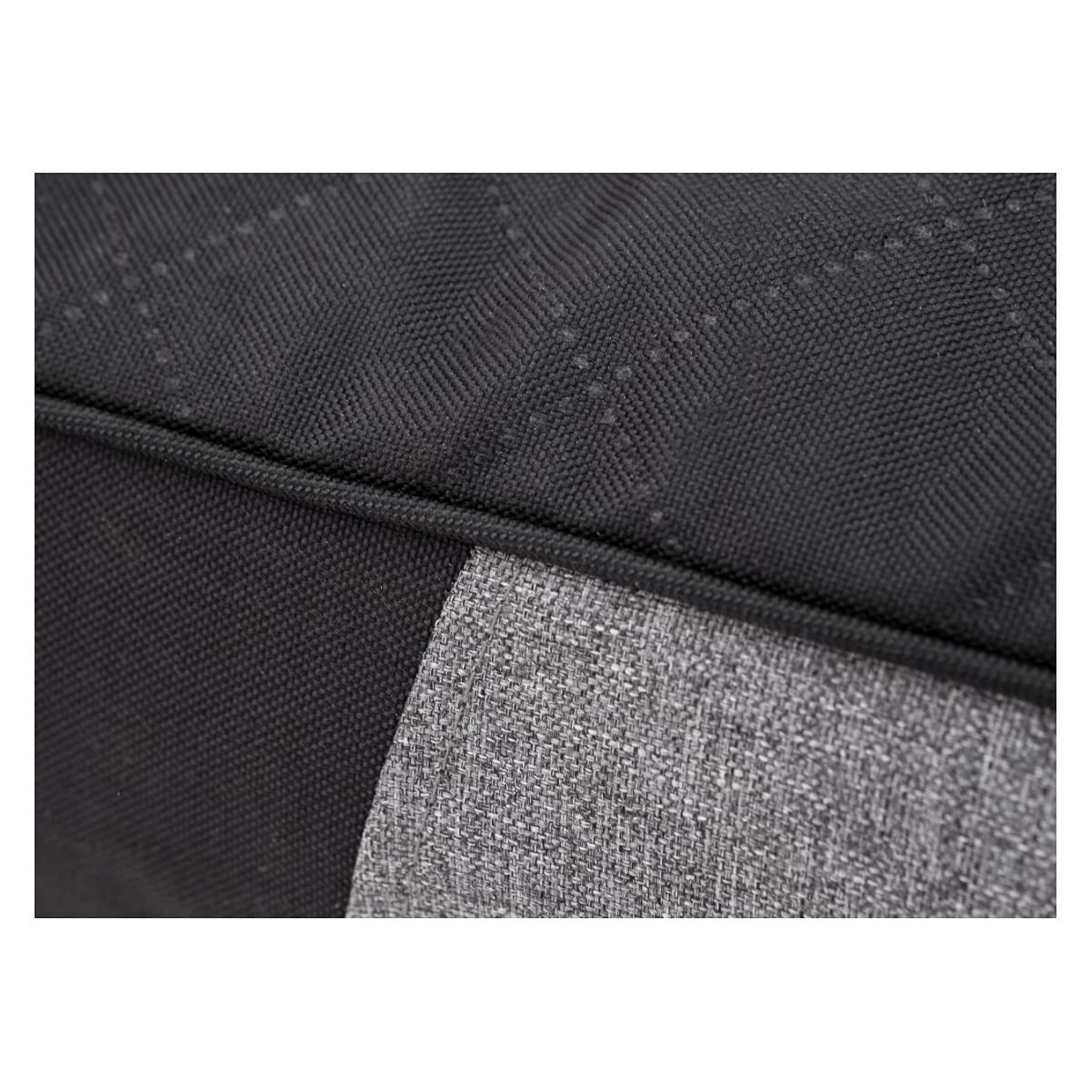 Victoria ÖKOLEINEN Hundematratze, Hundebett für Kleine, Mittlere, Große Hunde - Robustes, wasserdichtes Hundekissen, Outdoor & waschbar Hundematte - 80x55x17cm Dunkelgrau