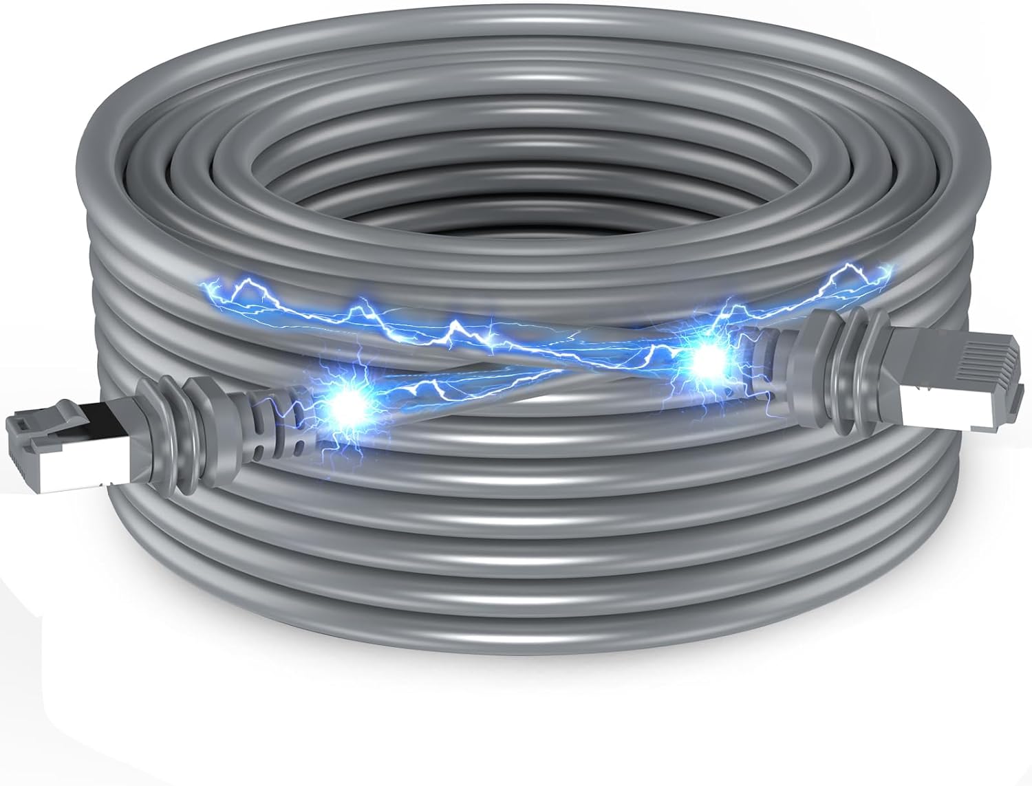 MOTITO Starlink Gen 3 Cable, Standard Actuated 75FT Waterproof Replacement V3 for Starlink Rectangular Satellite, Durable Extension Cable（75FT /23M）