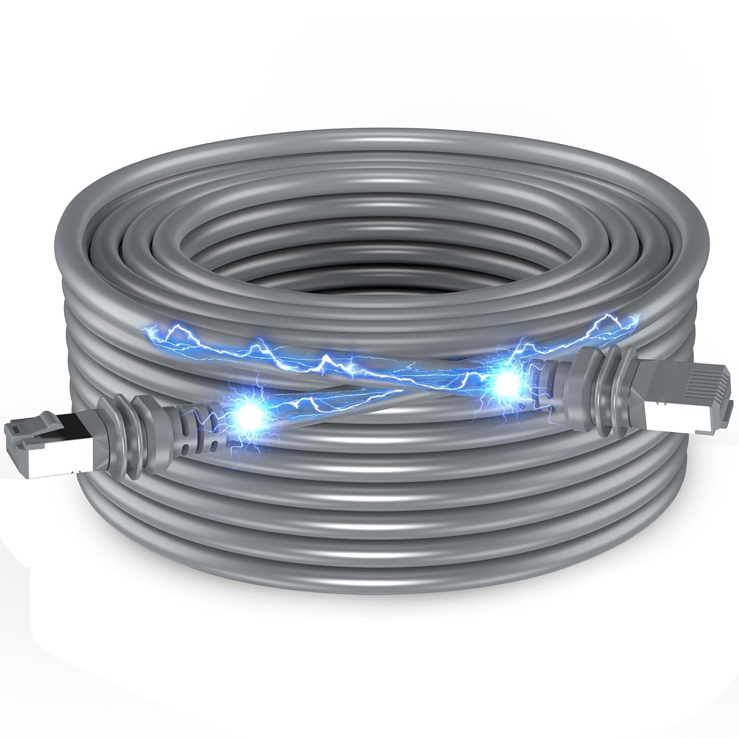 MOTITO Starlink Cable Gen 3, Standard Actuated 75FT Waterproof Replacement V3 for Starlink Rectangular Satellite, Durable Extension Cable (75FT)