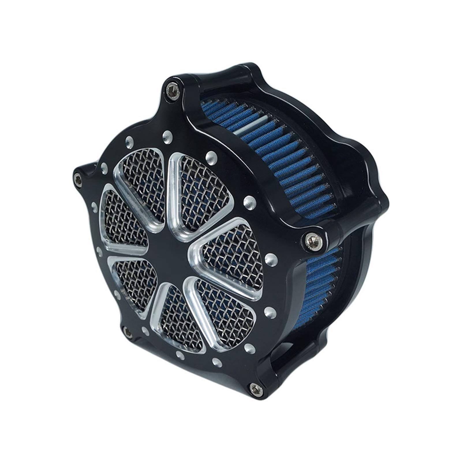 Filtr powietrza filtr dolotowego motocykl Cnc zestaw do cięcia, dla Harley, Touring Street Road Glide 2008-2016 Softail 2016 2017 Dyna
