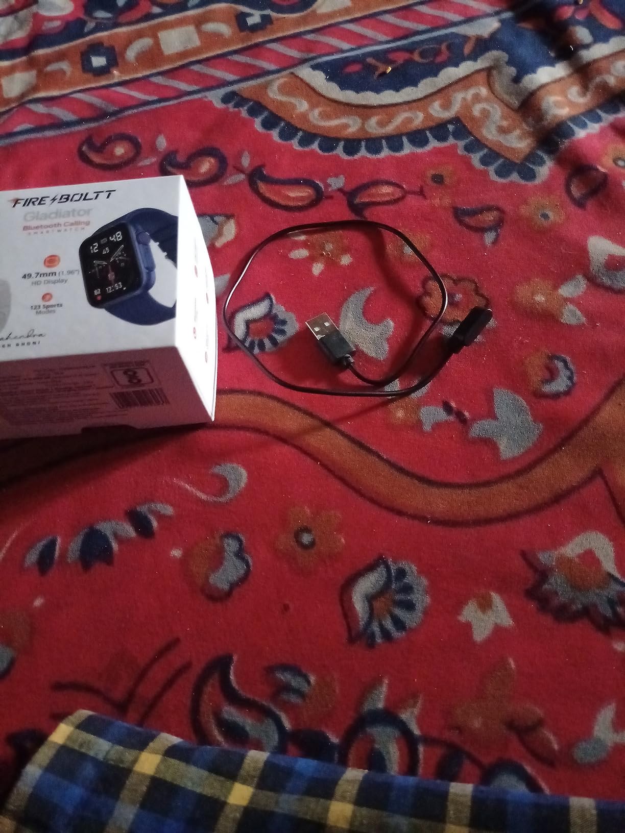 ZOBRAS Firebolt 360 Spo2 Smart Watch Charger 2 Pin Usb Smart Watch