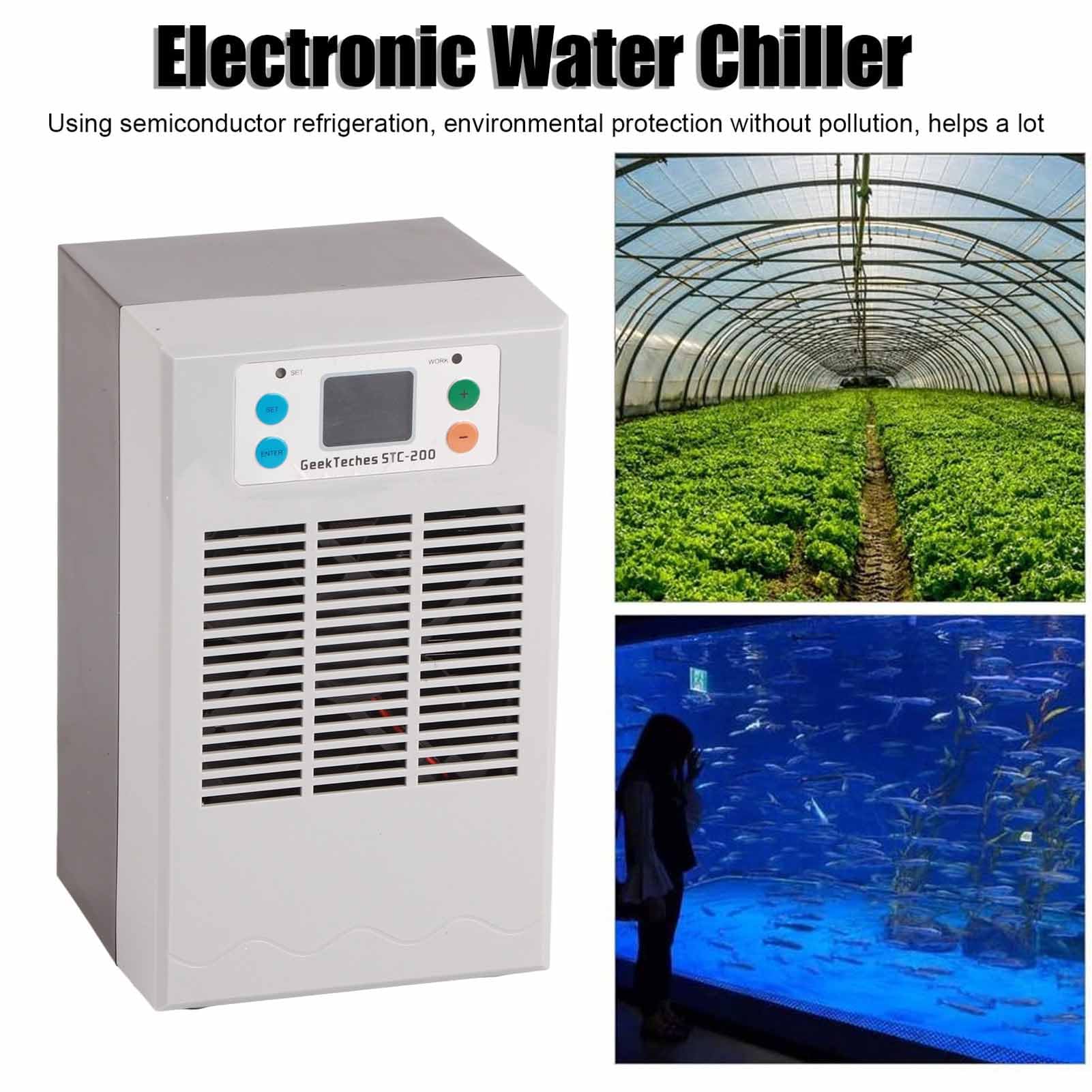 Amazon.co.jp: Shanrya 電子水チラー、水族館冷却暖房機汚染なし35L