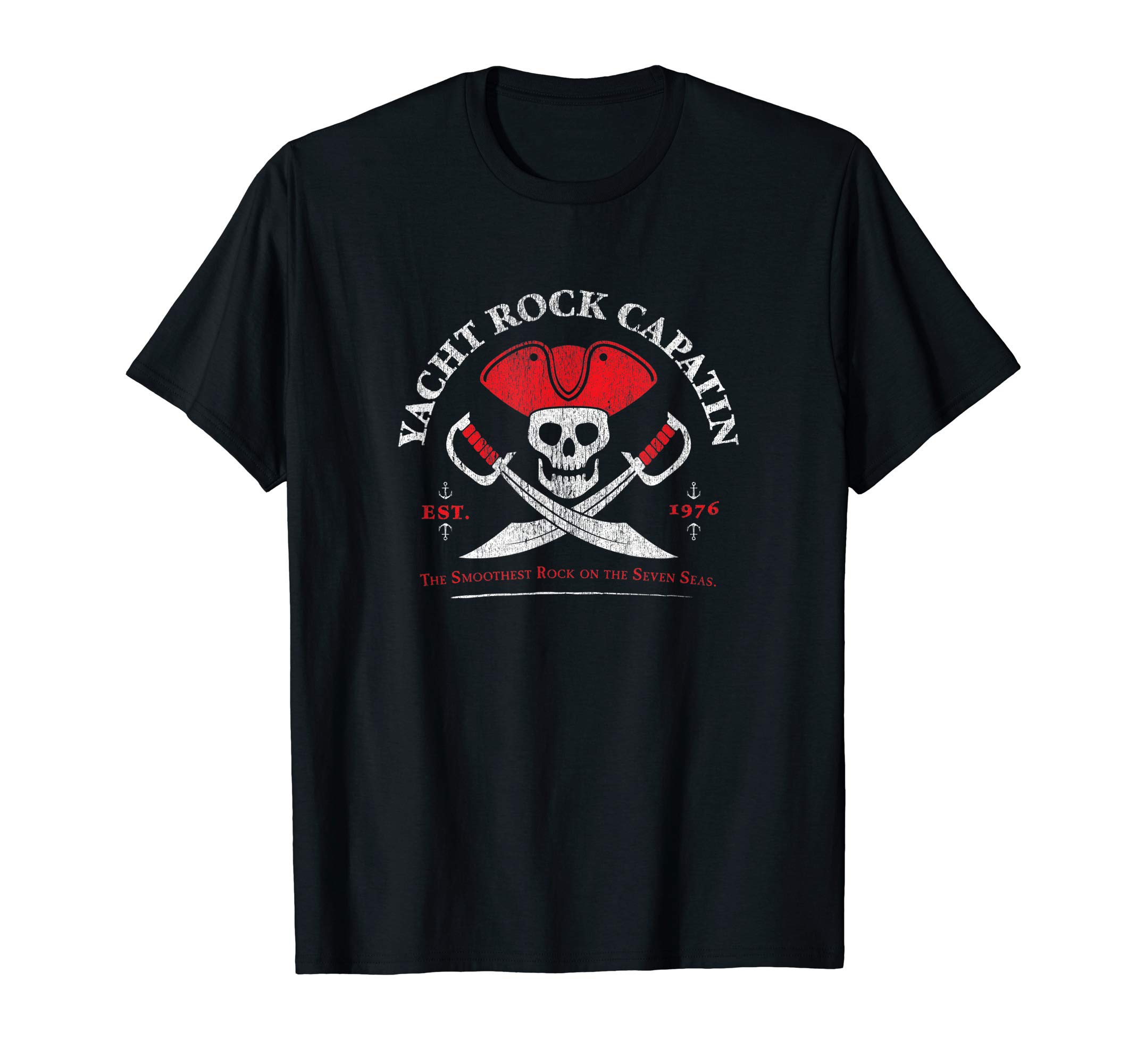 Spazzo TeesYacht Rock Pirate Captain - Party Boat T-Shirt