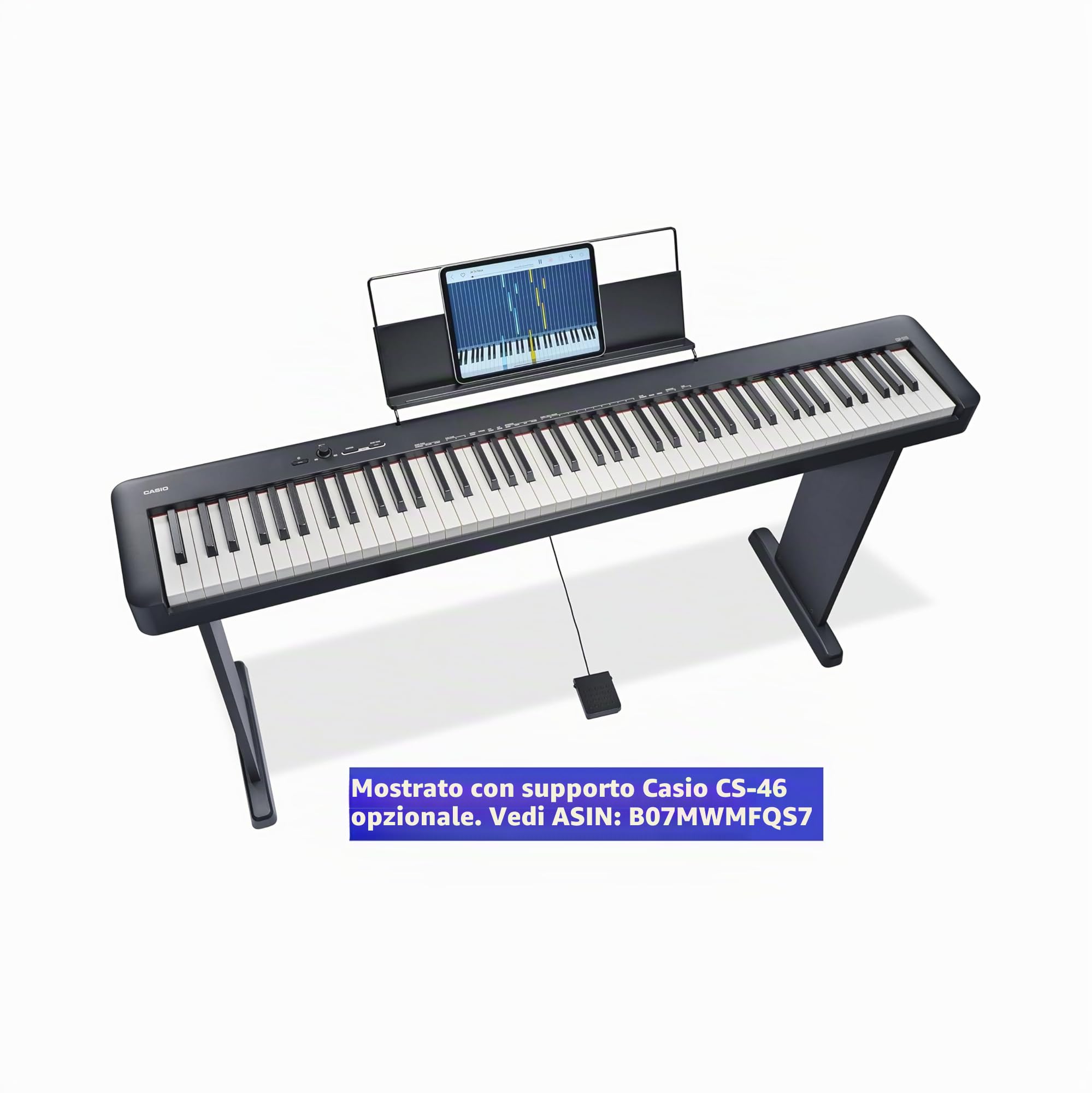 Casio CDP-S110BK Pianoforte digitale 88 tasti pesati