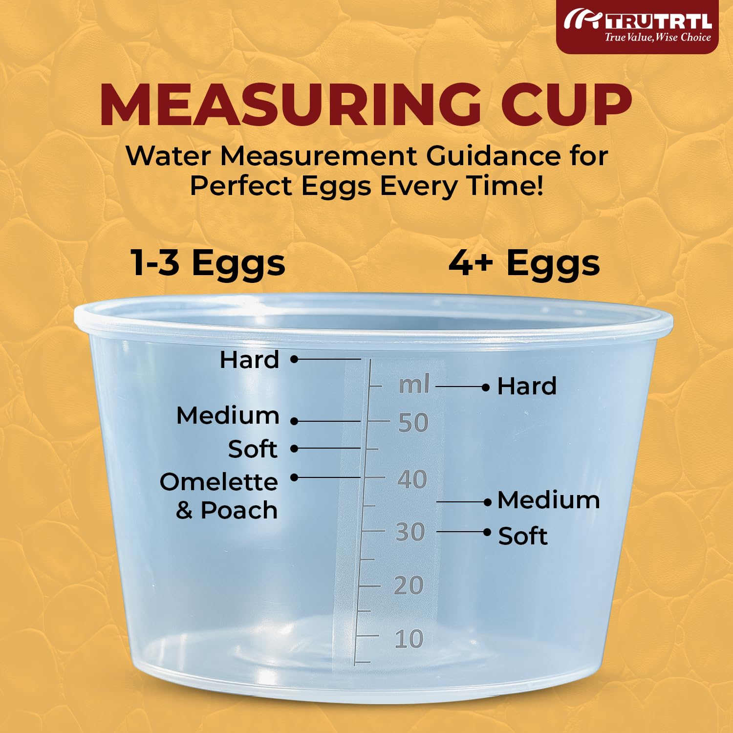 Mr. TRU Smart Egg Boiler - Boil 7 Eggs Easily -5