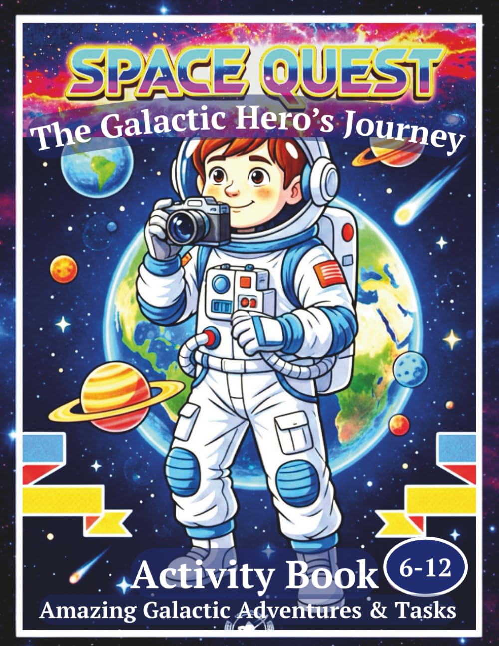 Space Quest: The Galactic Hero’s Journey Activity Book: Amazing Galactic Adventures & Tasks