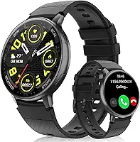 Hrich Smartwatch, Relógio Inteligente para Homens e Mulheres, Pode Receber Chamadas, com Notificação de Mensagem,Relógio Esportivo com 100+modos Esportivos