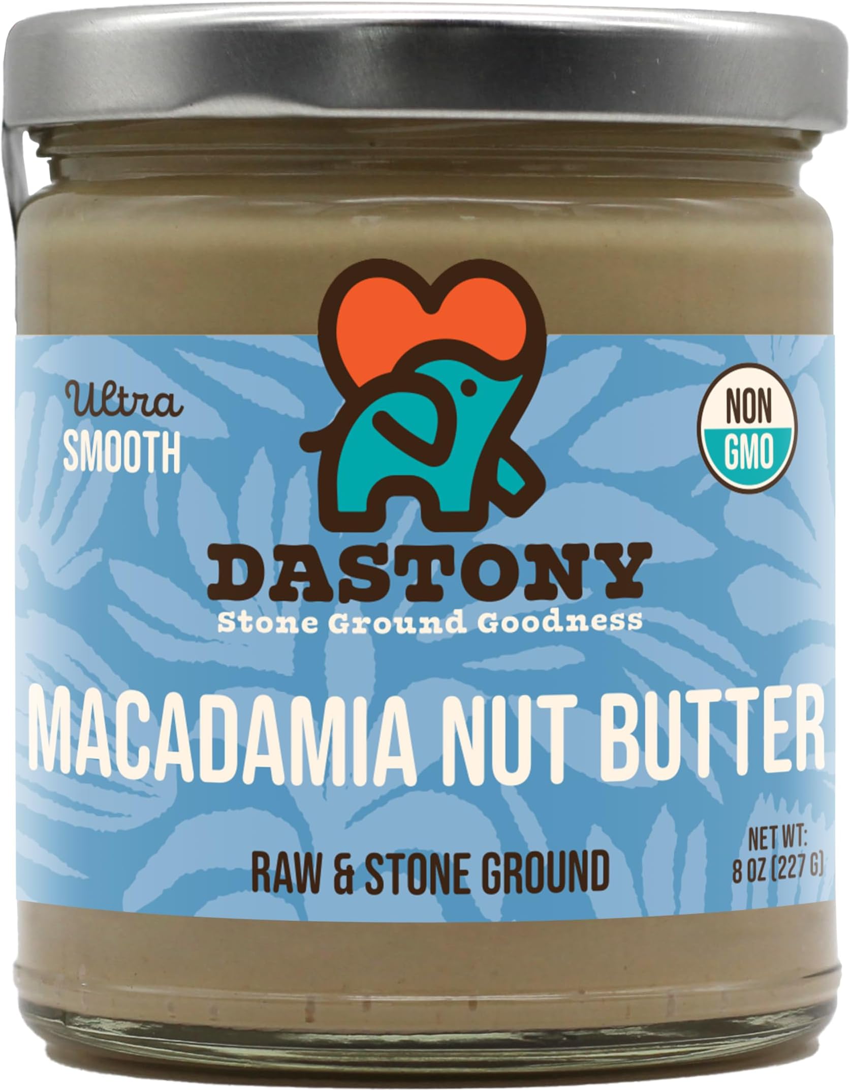 Dastony Macadamia Nut Butter, 8oz (227g)