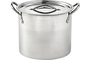 IMUSA 8-Quart Stainless Steel Stock Pot: Essential Kitchenware for Culinary Mastery