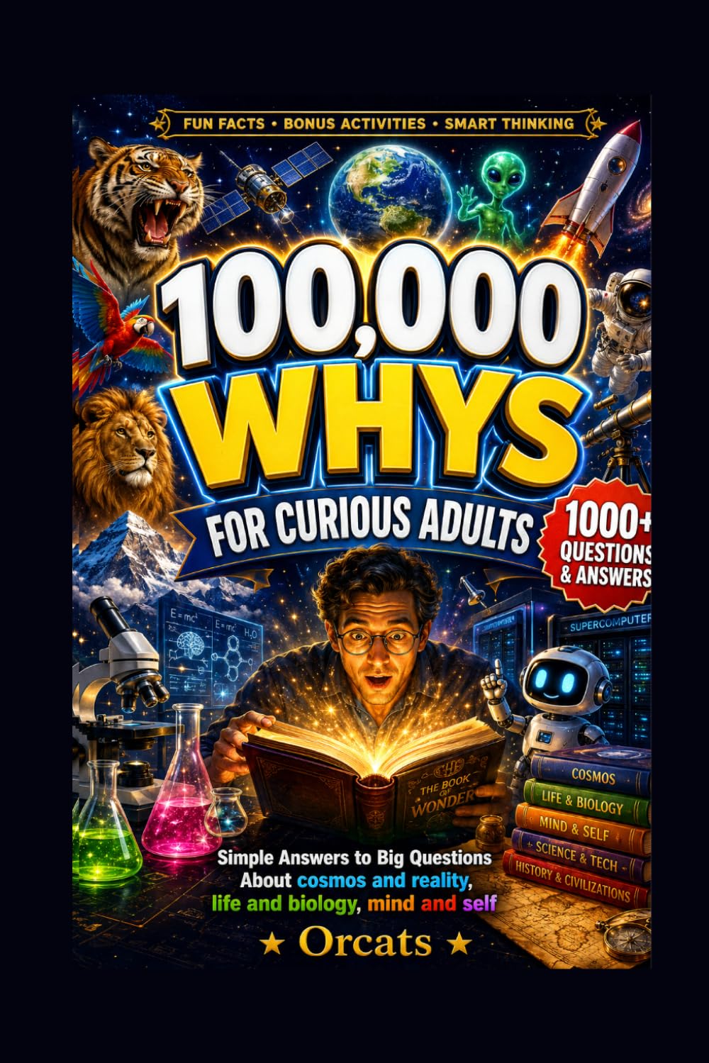 100,000 Whys Book For Adults: An Extraordinary Collection of Big Questions, Real Answers, and Mind-Bending Facts for the Curious Adult