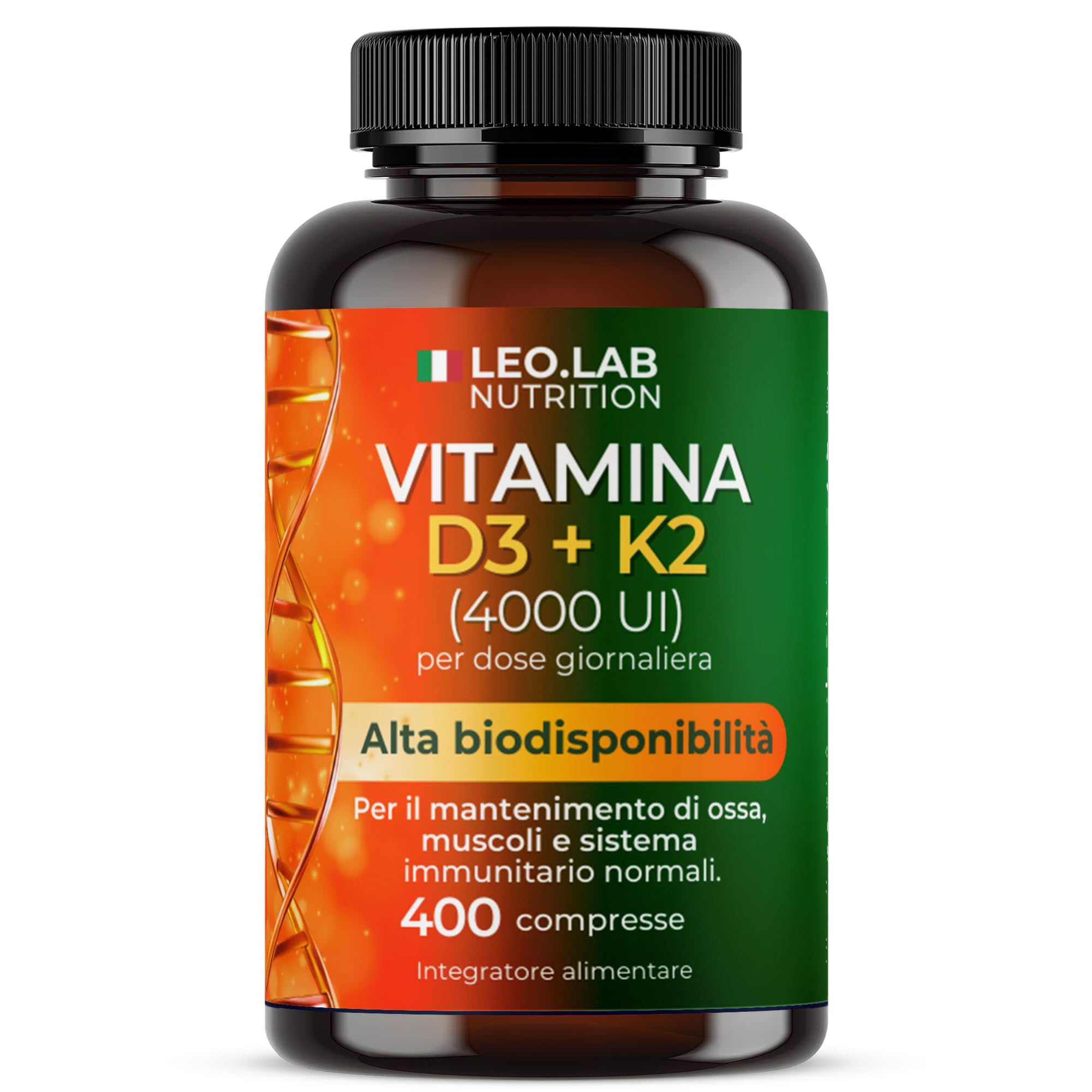 Vitamina D3 K2 4000 UI 400 Compresse