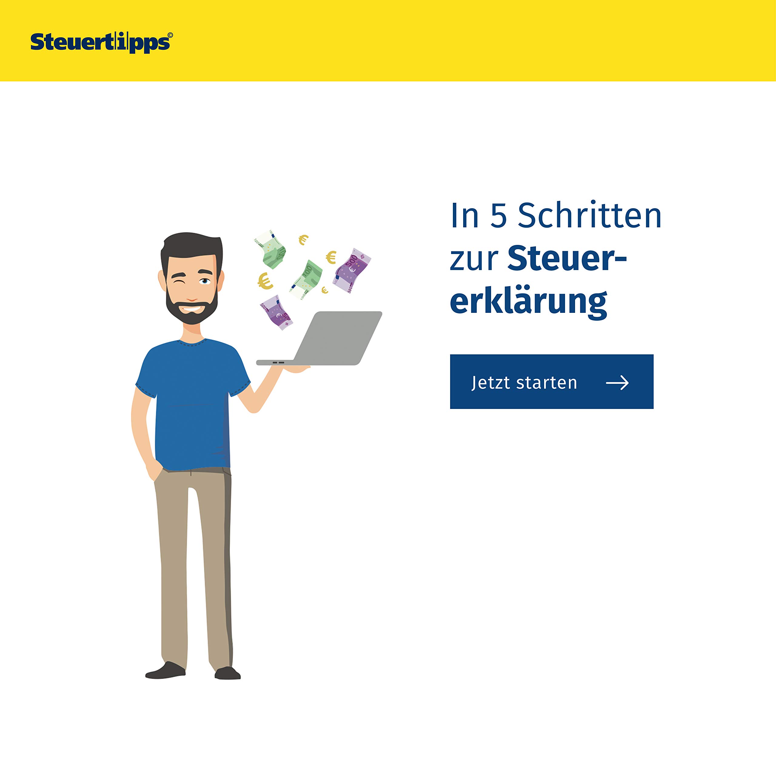 SteuerSparErklärung für Selbstständige 2021, Schritt-für-Schritt Steuersoftware für die Steuererklärung 2020, Aktivierungscode per Mail für macOS, ab Version 10.13 (High Sierra)