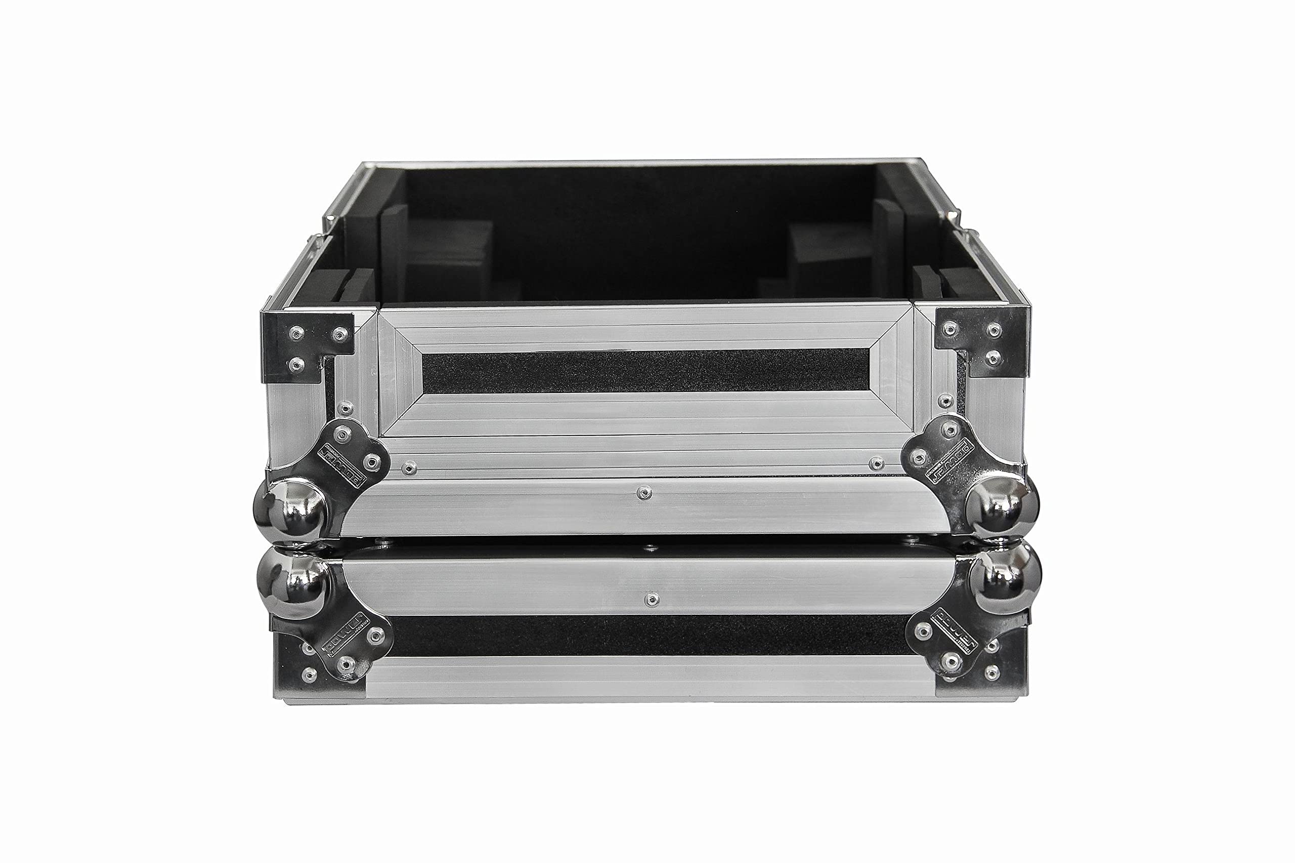 Flight Case per CDJ 900 NXS / CDJ 2000 NXS2, nero, Modern