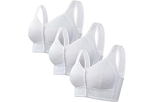 Embroidered Butterfly Lace Wireless Bra