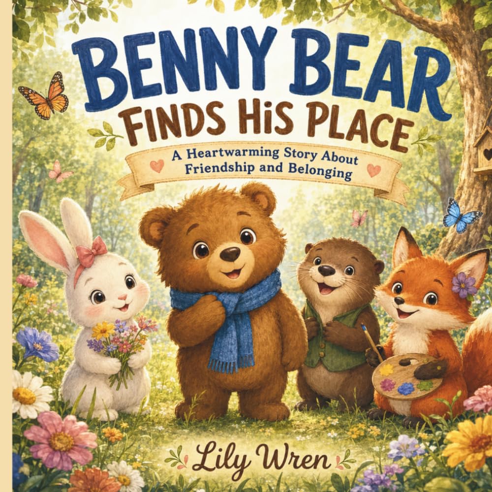 Benny Bear Finds His Place: A Heartwarming Story About Friendship and Belonging