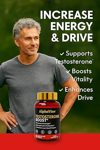 Miniatura 8 de Potenciador de testosterona para hombres, hierba de cabra cachonda, Tongkat Ali y Saw Palmetto, 60 cápsulas