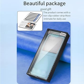 Motorola Razr 50 Case, Motorola Razr 50S Case, Motorola Razr 50/Razr 50S Cover COKOVI Motorola Razr 50/Razr 50S Smartphone Case Hinged Protection Back LCD Film Folding Carrying Case Shock Resistant